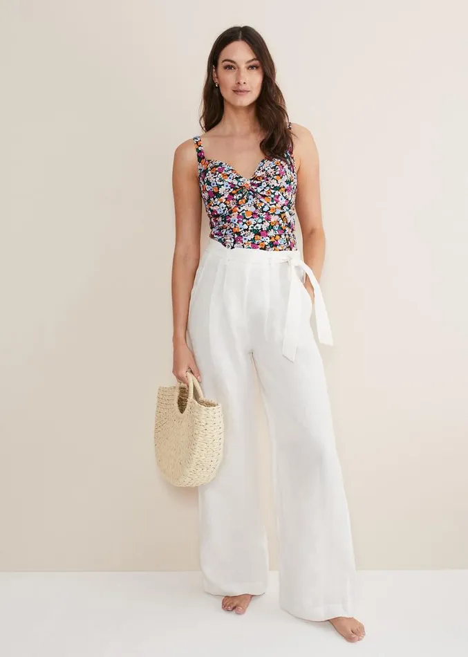 Daphne Ditsy Floral Swimsuit Multicoloured Women Phase Eight Swimwear