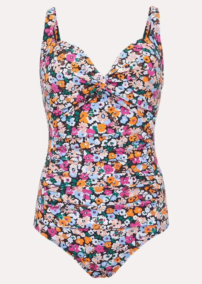 Daphne Ditsy Floral Swimsuit Multicoloured Women Phase Eight Swimwear