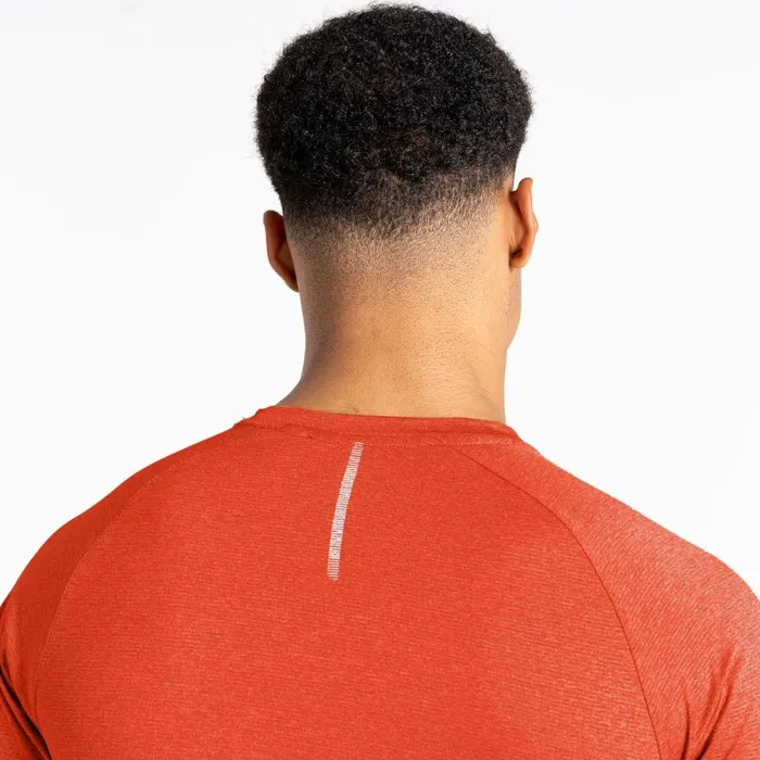 Dare 2b Accelerate Fitness TShirt Roobios Tea Brown Men Gym Tops