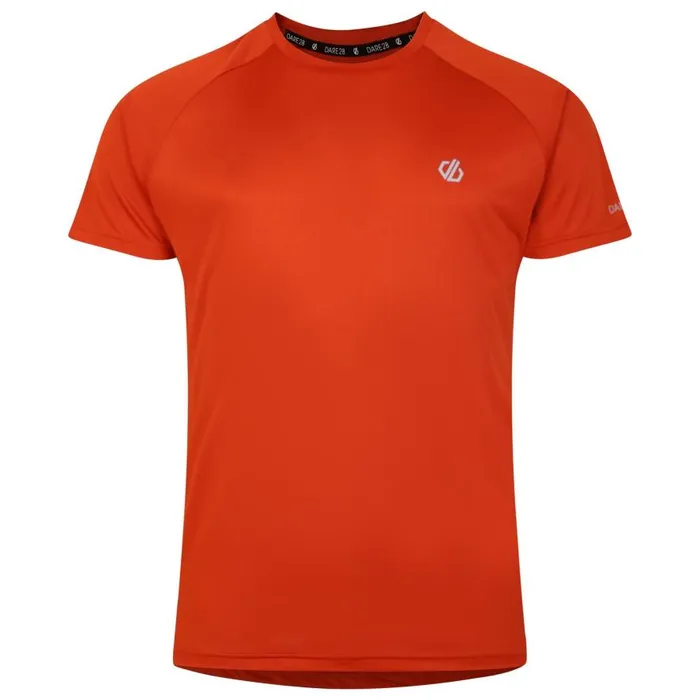 Dare 2b Accelerate Fitness TShirt Roobios Tea Brown Men Gym Tops