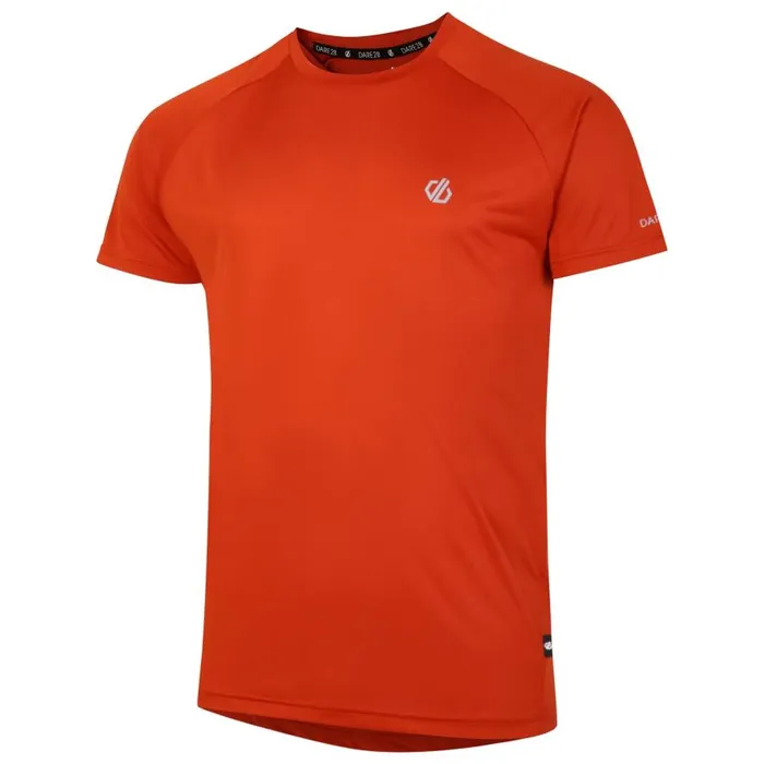 Dare 2b Accelerate Fitness TShirt Roobios Tea Brown Men Gym Tops