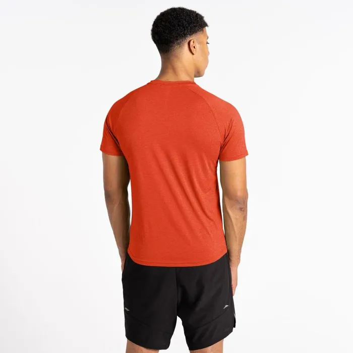 Dare 2b Accelerate Fitness TShirt Roobios Tea Brown Men Gym Tops
