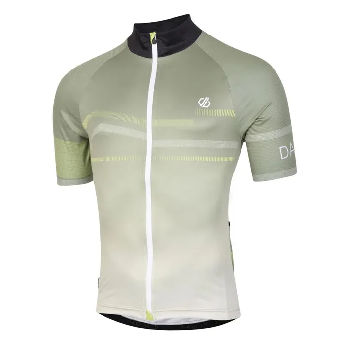 Dare 2b AEP Revolving Short Sleeved Jersey Oil Green Men Cycling Jerseys