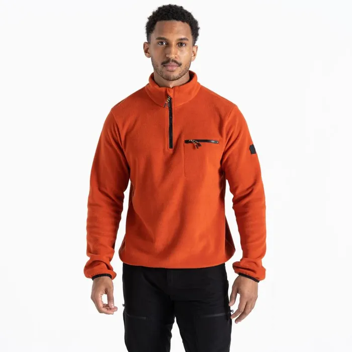 Dare 2b Affinity Fleece Rooibos Tea Brown Men Hoodies and Sweatshirts