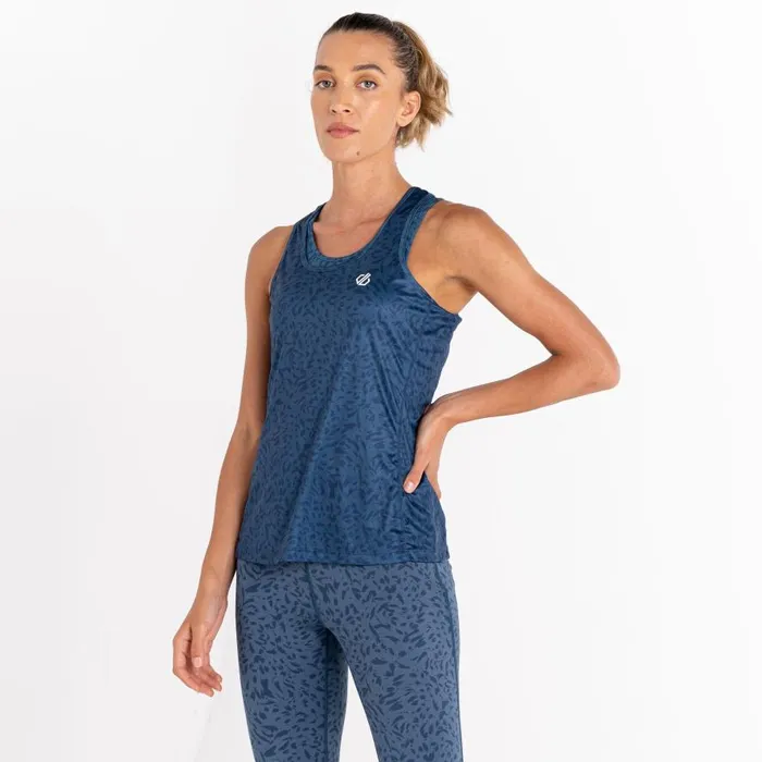 Dare 2b Ardency II Recycled Lightweight Vest Moonlight Denim Women Gym Tops