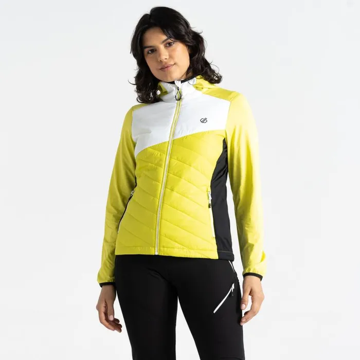 Dare 2b Ascending Hybrid Yellow Plum Women Lightweight Jackets