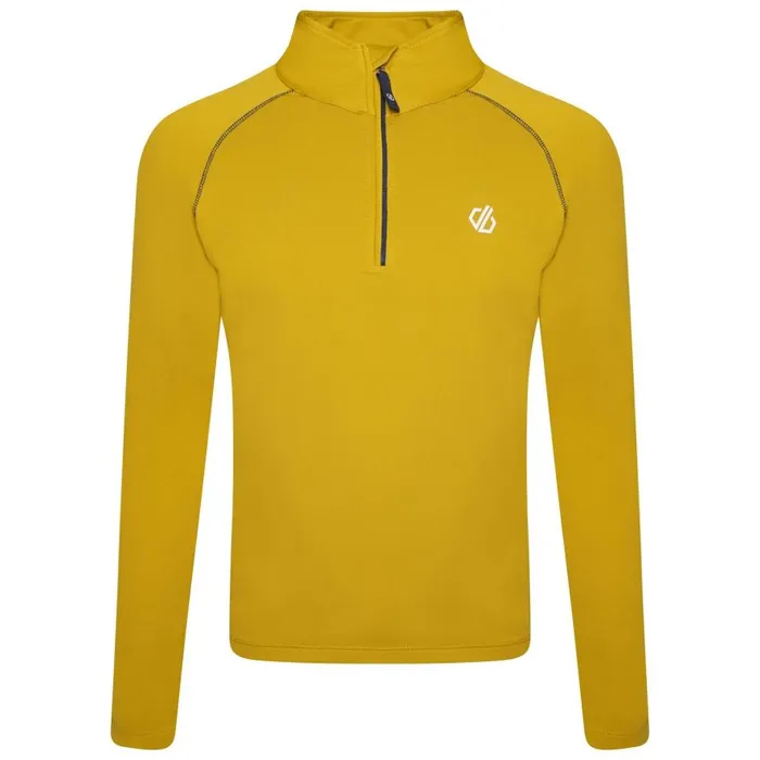 Dare 2b Consist II Recycled Core Stretch Moss Yellow Kids Fleece