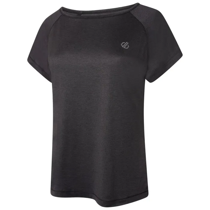 Dare 2b Deftly Workout Tee Black Marl Women Gym Tops