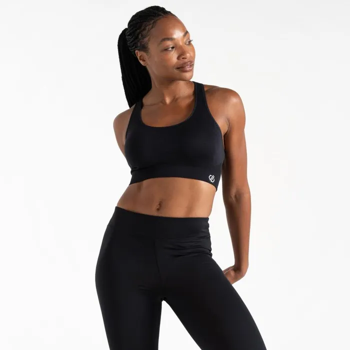 Dare 2b Don039t Sweat It II Sports Bra Black Women Medium Impact