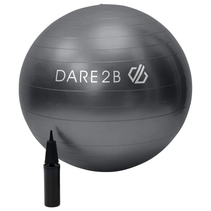 Dare 2b Fitness Ball With Pump Ebony Grey Men Gym Accessories