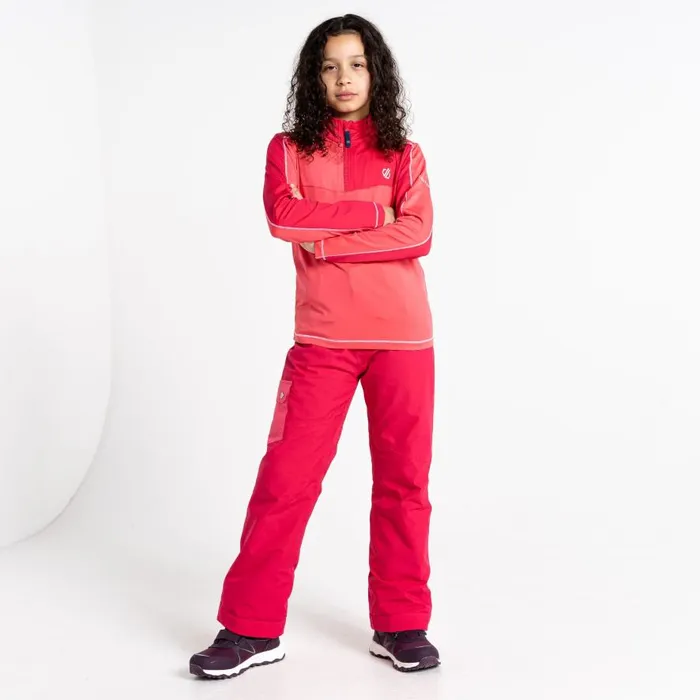 Dare 2b Formate II Core Stretch Midlayer Virtual Pink Kids Fleece