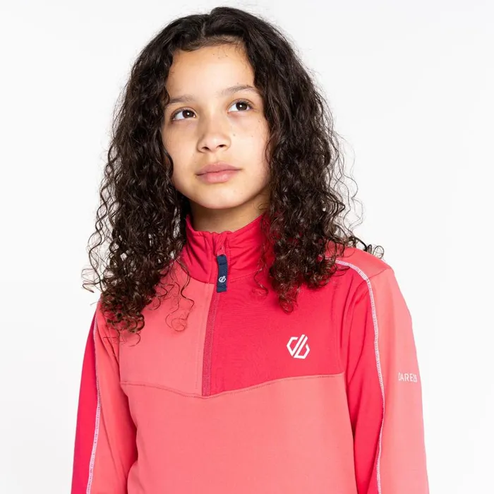 Dare 2b Formate II Core Stretch Midlayer Virtual Pink Kids Fleece