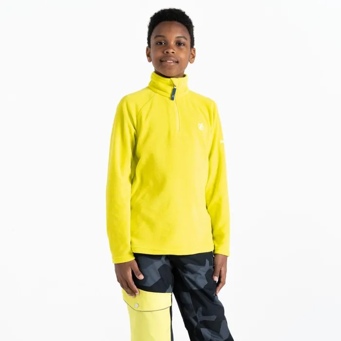 Dare 2b Freehand Half Zip Fleece Yellow Plum Kids Fleece