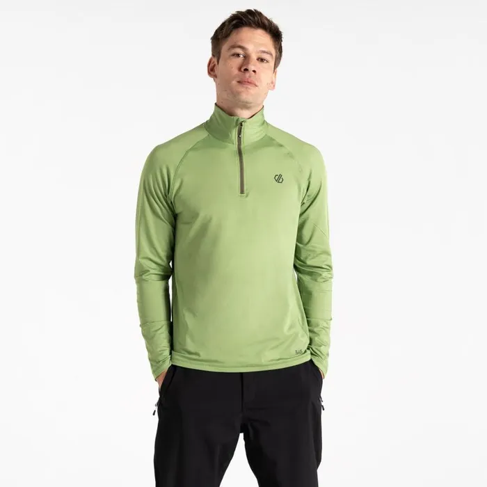 Dare 2b Fuse Up II Recycled Lightweight Core Stretch Midlayer Piquant Green Men Fleece