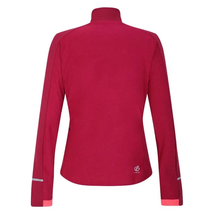 Dare 2b Gravitate Jersey Berry Marl Neon Pink Women Gym Tops