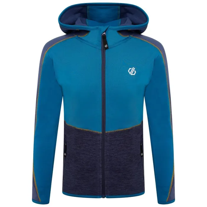 Dare 2b Hasty III Recycled Core Stretch Dark Methyl Nightfall Navy Marl Kids Fleece