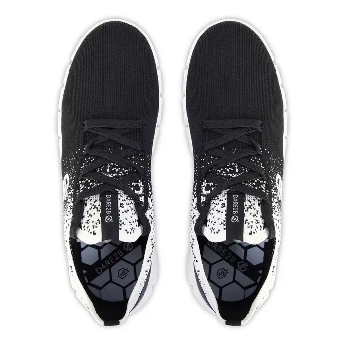 Dare 2b HexAt Recycled Trainers Black White Men Trainers
