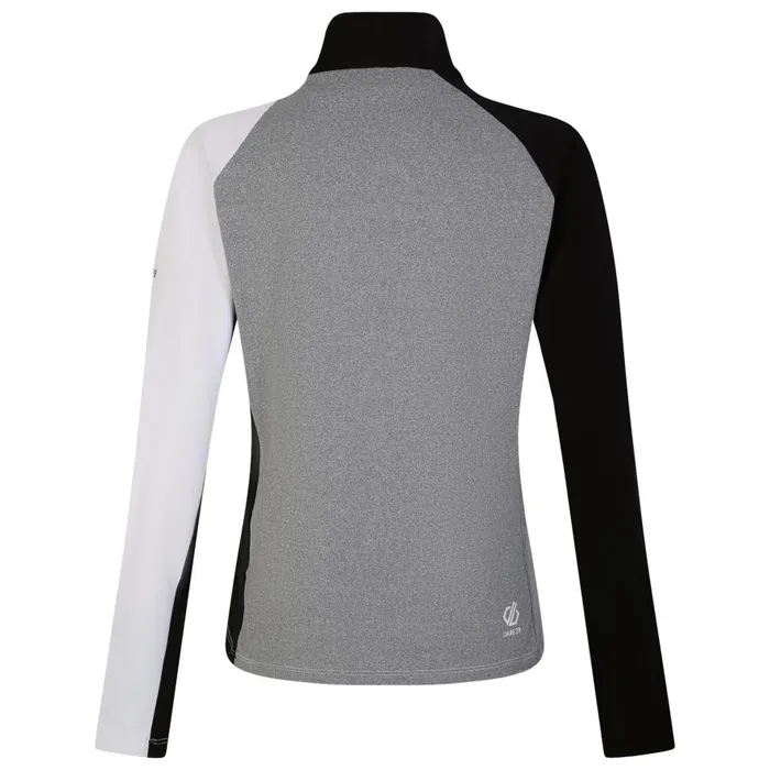 Dare 2b Ice Core Stretch Midlayer White Ash Grey Women Midlayers