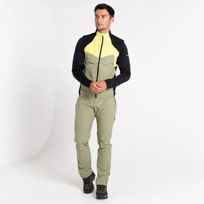 Dare 2b Latitudinal Softshell Vest Green Algae Men Gilets