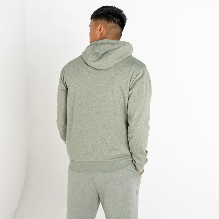 Dare 2b Lounge Out Full Zip Hoodie Agave Marl Men Hoodies and Sweatshirts
