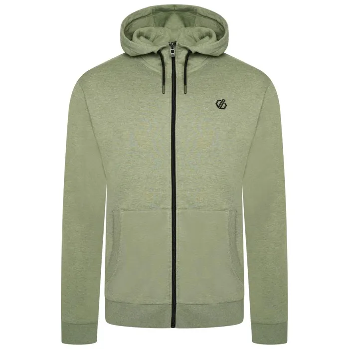 Dare 2b Lounge Out Full Zip Hoodie Agave Marl Men Hoodies and Sweatshirts
