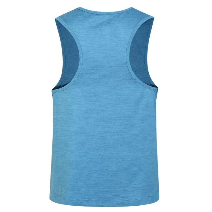 Dare 2b Meditate Cropped Top Niagara Blue Marl Women Gym Tops