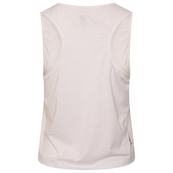 Dare 2b Meditate Cropped Top White Women Gym Tops