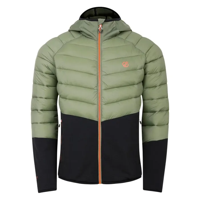 Dare 2b Mountain Series Hybrid Olivine Green Men Insulated Jackets