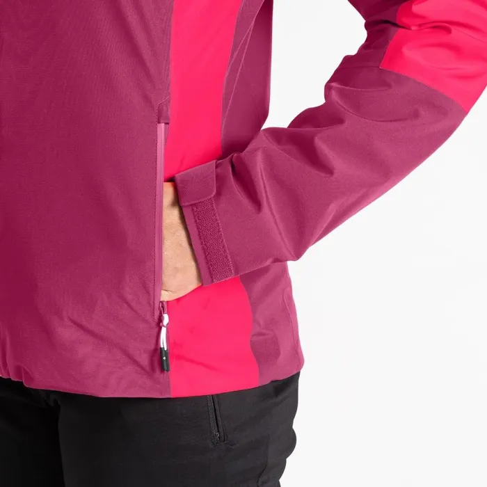 Dare 2b Mountain Series Waterproof Jacket Berry Neon Pink Women Waterproof Jackets