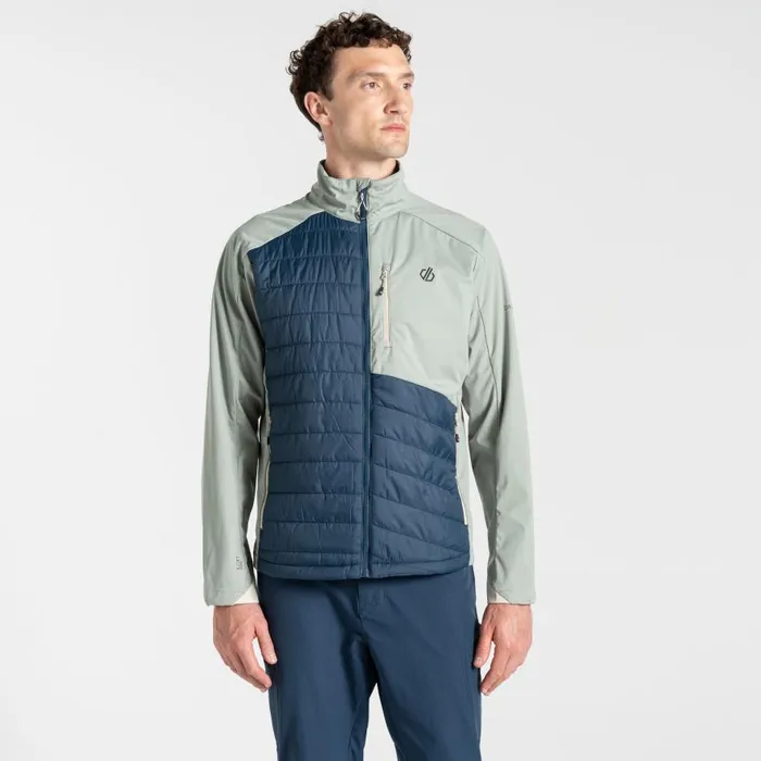 Dare 2b Mountaineer Hybrid Jacket Green Moonlight Denim Men Lightweight Jackets