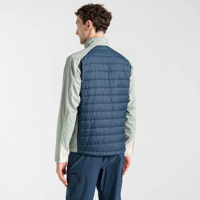 Dare 2b Mountaineer Hybrid Jacket Green Moonlight Denim Men Lightweight Jackets