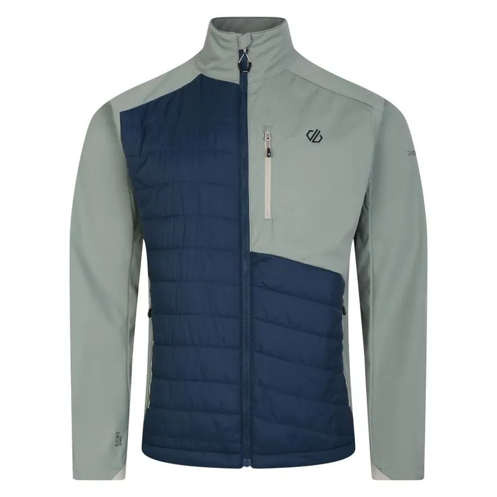 Dare 2b Mountaineer Hybrid Jacket Green Moonlight Denim Men Lightweight Jackets