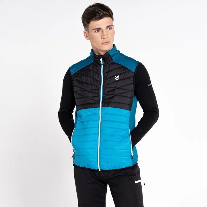 Dare 2b Mountaineer Recycled Wool Vest Gulfstream Blue Men Gilets