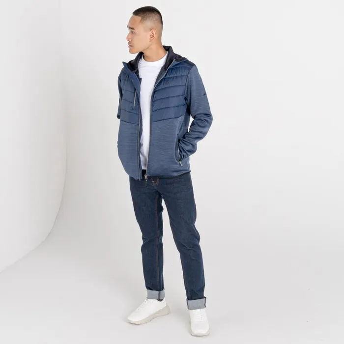 Dare 2b Narrative II Full Zip Sweater Nightfall Navy Marl Men Insulated Jackets