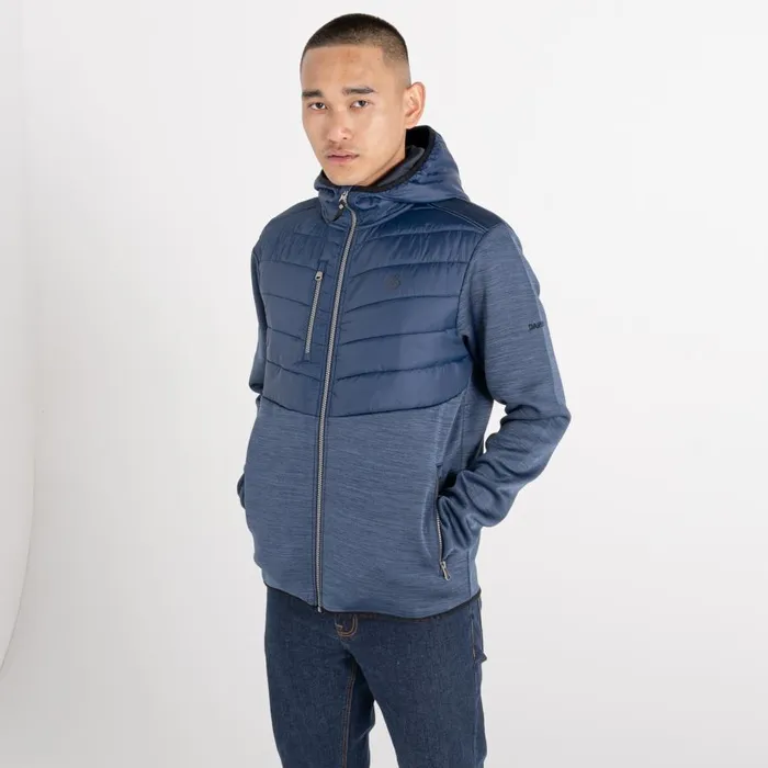 Dare 2b Narrative II Full Zip Sweater Nightfall Navy Marl Men Insulated Jackets