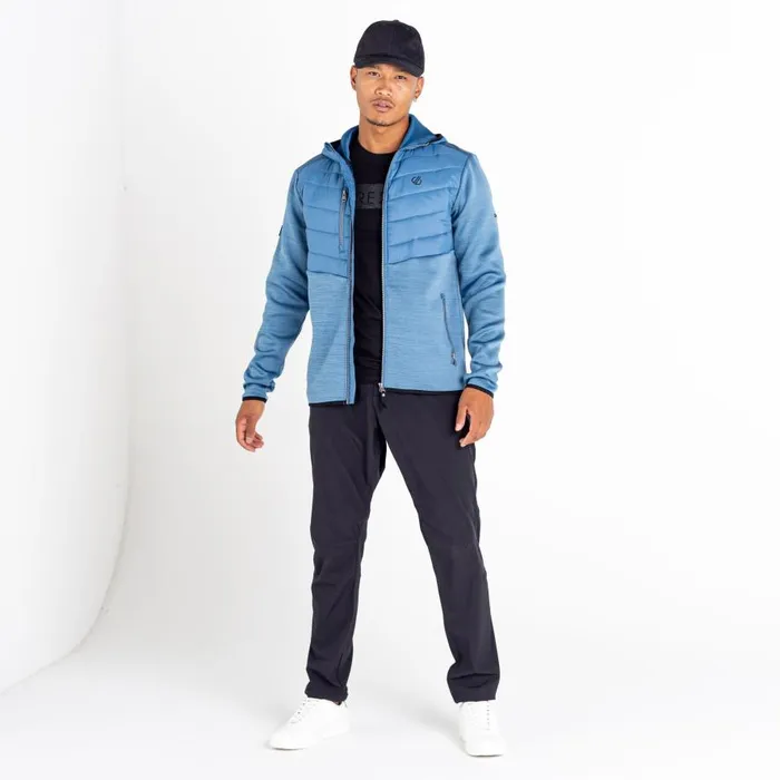 Dare 2b Narrative II Full Zip Sweater Stellar Blue Men Insulated Jackets