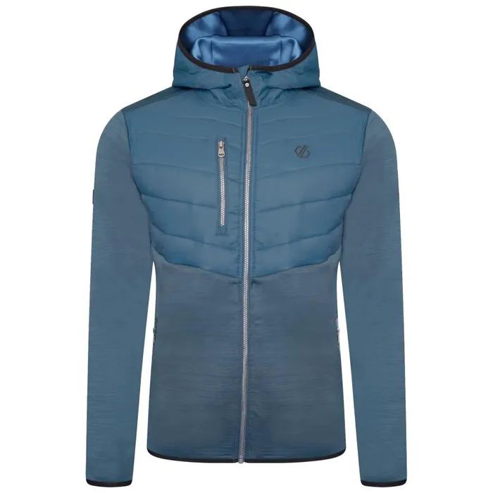 Dare 2b Narrative II Full Zip Sweater Stellar Blue Men Insulated Jackets