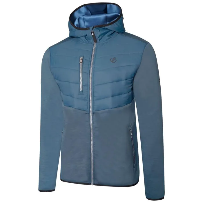 Dare 2b Narrative II Full Zip Sweater Stellar Blue Men Insulated Jackets