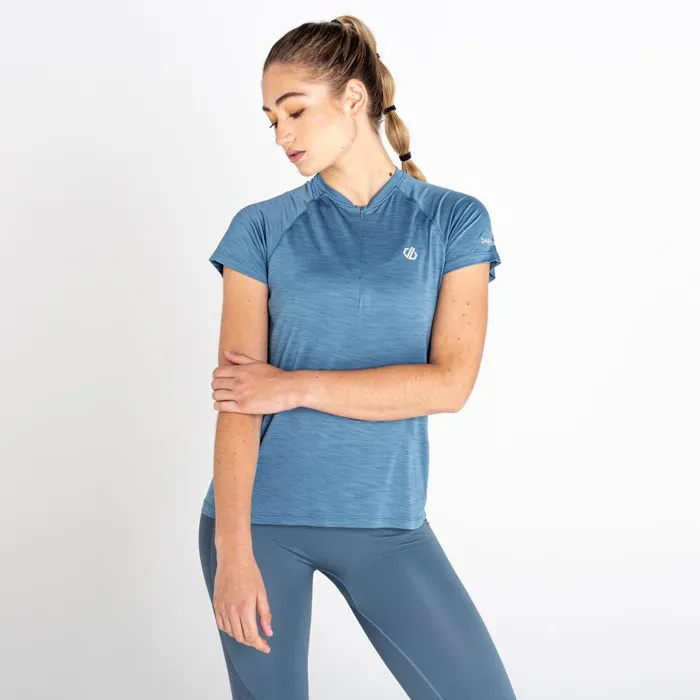 Dare 2b Outdare III Lightweight Jersey Bluestone Women Cycling Jerseys