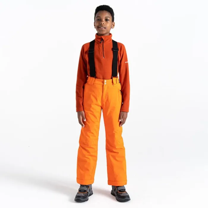 Dare 2b Outmove II Recycled Ski Pants Puffins Orange Kids Ski Trousers and Salopettes