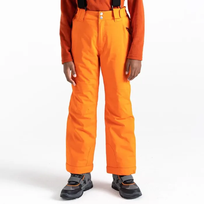 Dare 2b Outmove II Recycled Ski Pants Puffins Orange Kids Ski Trousers and Salopettes