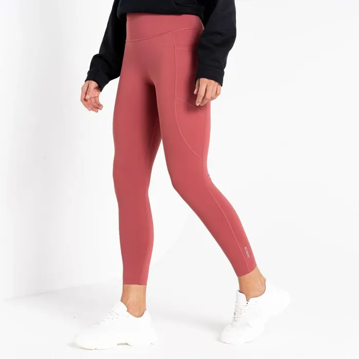 Dare 2b Power HighWaisted Leggings Earth Rose Women Leggings