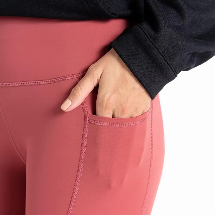 Dare 2b Power HighWaisted Leggings Earth Rose Women Leggings