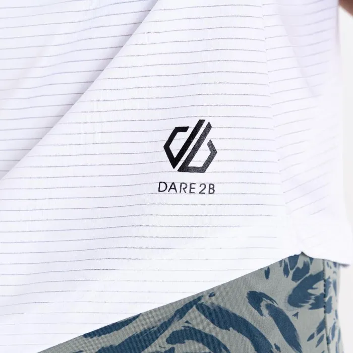 Dare 2b Refining Short Sleeved TShirt White Women Gym Tops