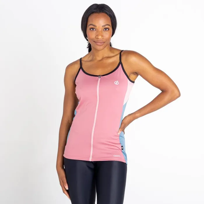 Dare 2b Regale II Recycled Lightweight Vest Mesa Rose Powder Pink Women Cycling Jerseys