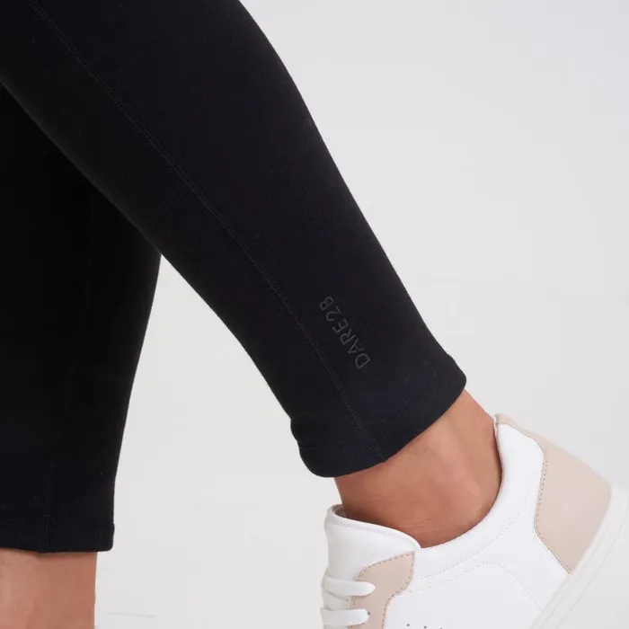 Dare 2b Sleek Fleece Backed Leggings Black Women Leggings