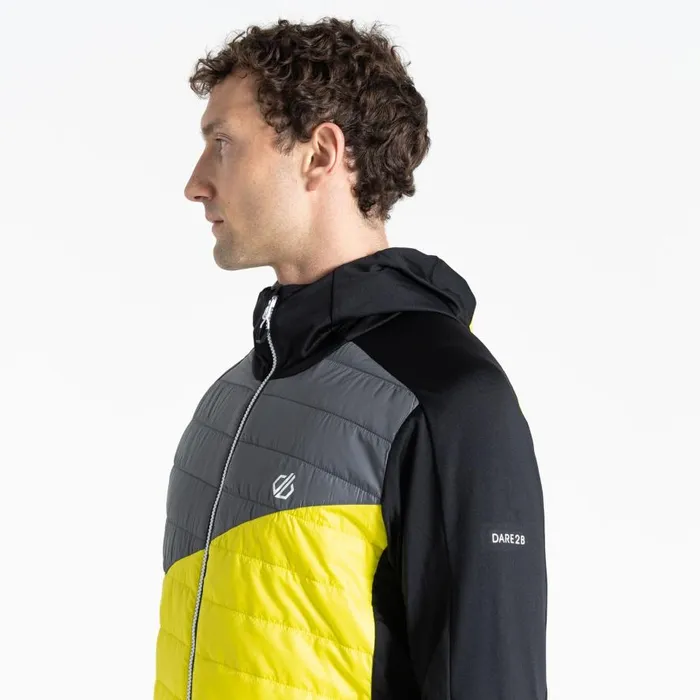 Dare 2b Touring Hybrid Jacket Neon Spring Men Lightweight Jackets
