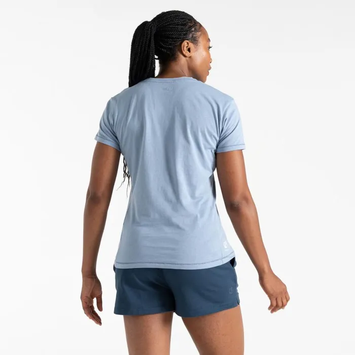 Dare 2b Tranquility II TShirt Rainwashed Blue Women Graphic TShirts