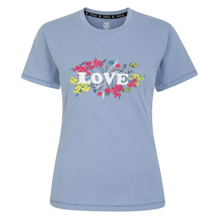 Dare 2b Tranquility II TShirt Rainwashed Blue Women Graphic TShirts