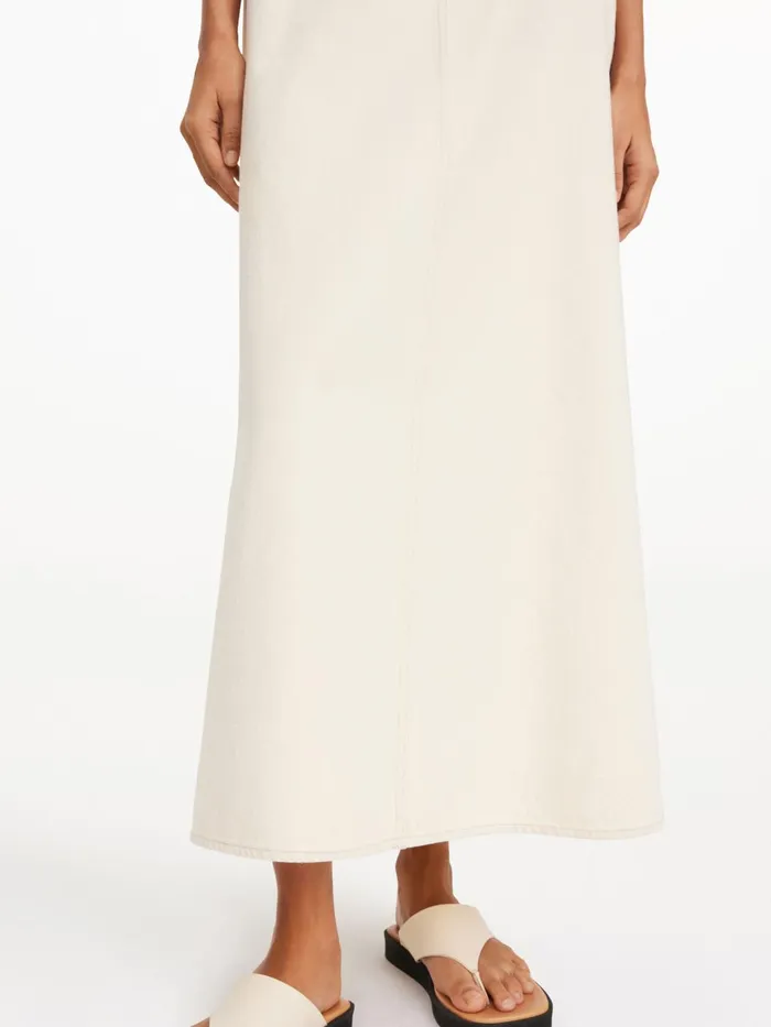 Denim Women By Malene Birger Carlas Denim Maxi Skirt Mojave Desert